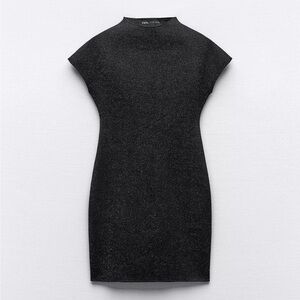 Zara NWT Black Sparkle Dress, Chic, Trendy, Night-out, Brand New, Never Worn